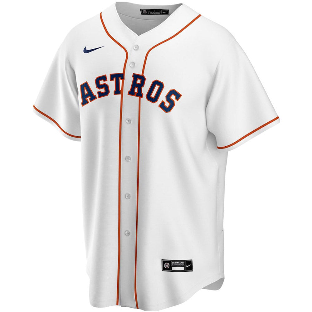 Youth Houston Astros George Springer Replica Home Jersey - White
